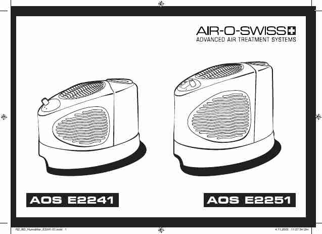 Air-O-Swiss Humidifier AOS E2251-page_pdf